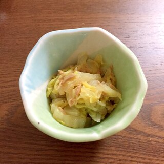 レンジで！白菜とツナの煮物❤